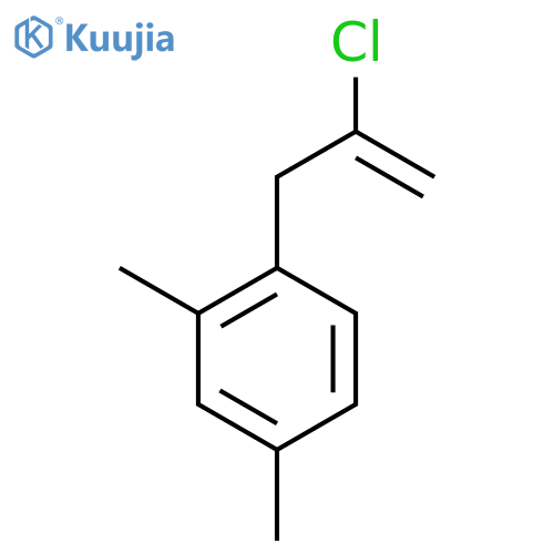 2-Chloro-3-(2,4-dimethylphenyl)-1-propene structure