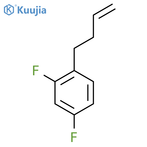 4-(2,4-Difluorophenyl)-1-butene structure