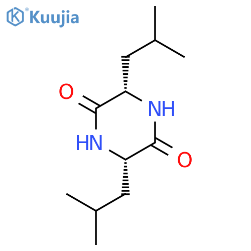 Cyclo(Leu-Leu) structure