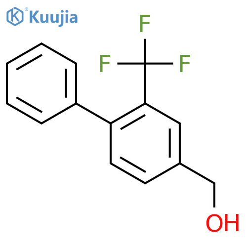 (2-(Trifluoromethyl)biphenyl-4-yl)methanol structure