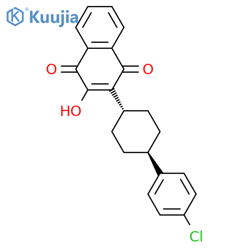 Atovaquone structure
