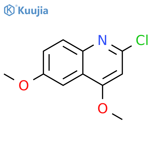 2-CHLORO-4,6-DIMETHOXYQUINOLINE structure