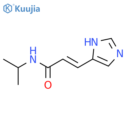 2-Propenamide, 3-(1H-imidazol-5-yl)-N-(1-methylethyl)- structure