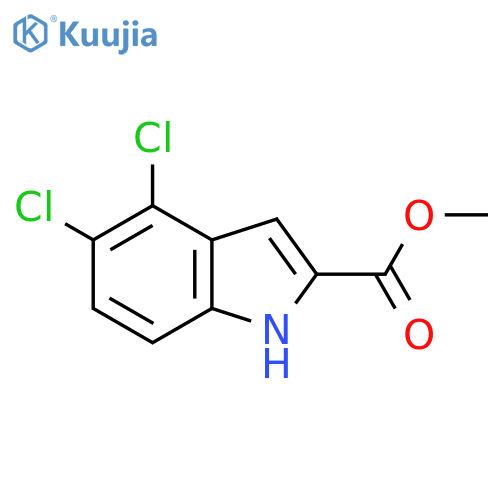 Methyl 4,5-Dichloro-1H-indole-2-carboxylate structure