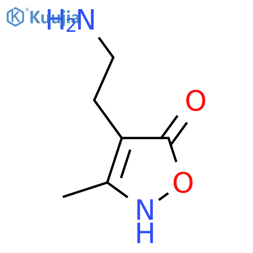4-(2-Aminoethyl)-3-methylisoxazol-5(2H)-one structure