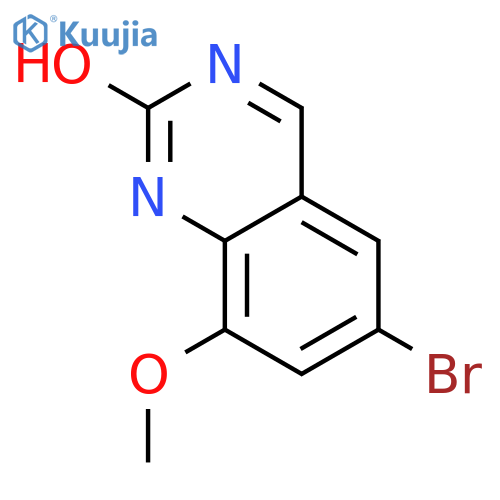 6-bromo-8-methoxy-1,2-dihydroquinazolin-2-one structure