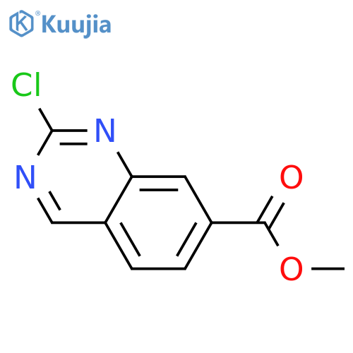 Methyl 2-chloroquinazoline-7-carboxylate structure
