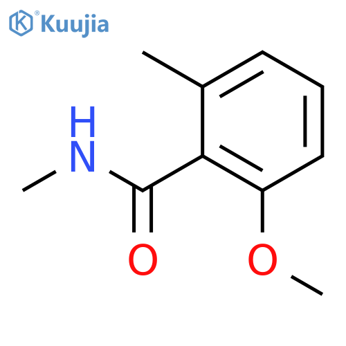 2-methoxy-N,6-dimethylbenzamide structure