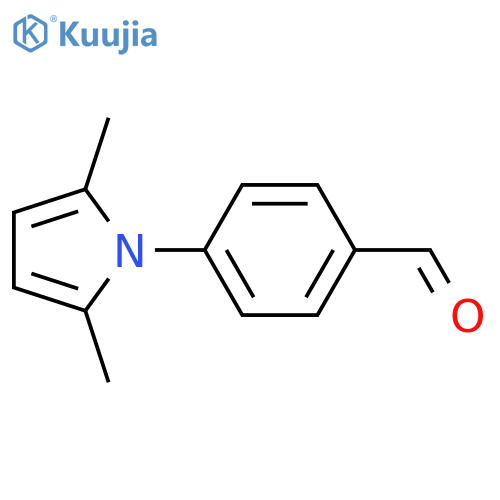 4-(2,5-Dimethyl-1H-pyrrol-1-yl)benzaldehyde structure