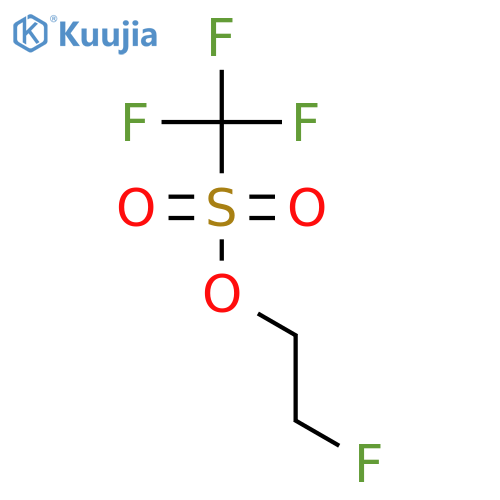 2-fluoroethyl trifluoromethanesulfonate structure