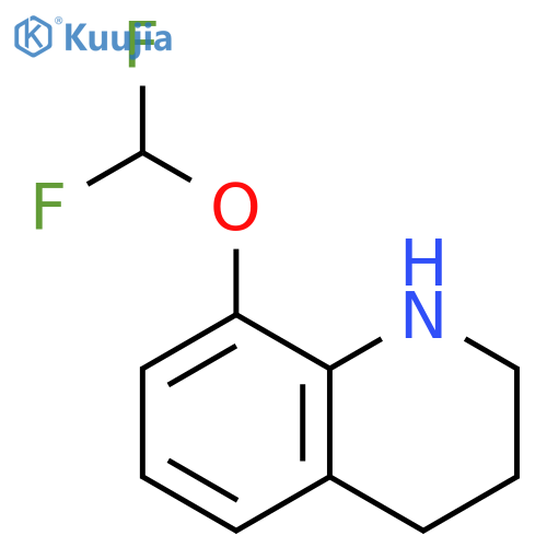 8-(difluoromethoxy)-1,2,3,4-tetrahydroquinoline structure