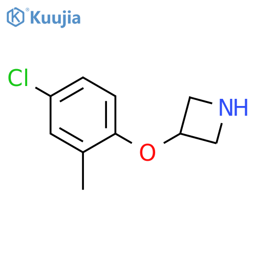 3-(4-Chloro-2-methylphenoxy)azetidinehydrochloride structure
