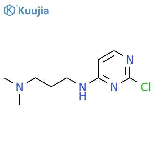 2-chloro-N-3-(dimethylamino)propylpyrimidin-4-amine structure
