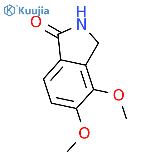 4,5-DIMETHOXY-ISOINDOLIN-1-ONE structure