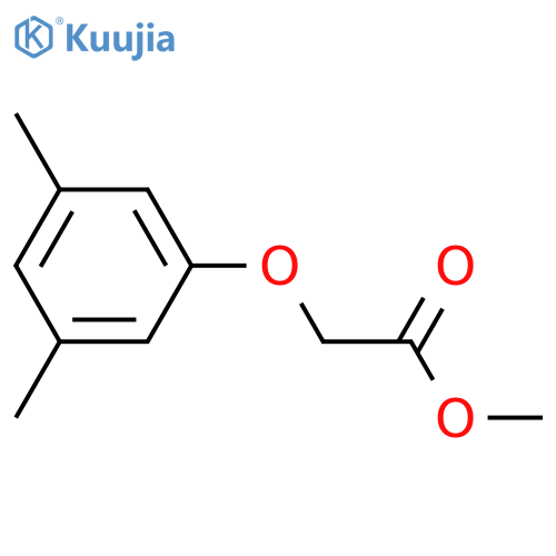 Acetic acid, (3,5-dimethylphenoxy)-, methyl ester structure