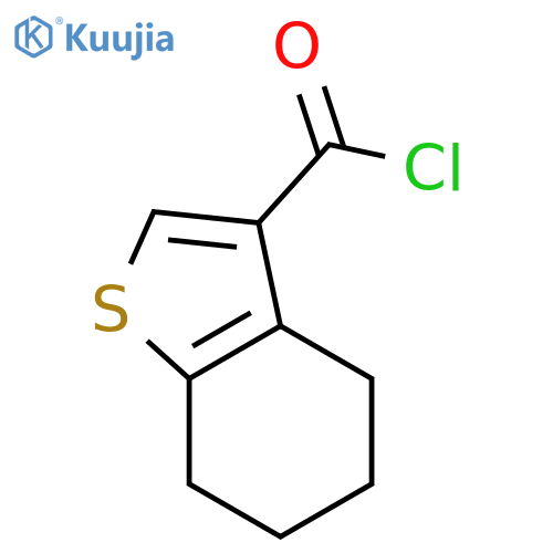 4,5,6,7-Tetrahydro-1-benzothiophene-3-carbonyl chloride structure