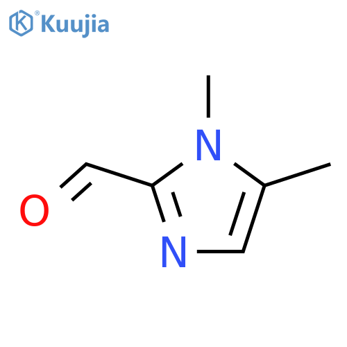 1,5-dimethyl-1H-imidazole-2-carbaldehyde structure