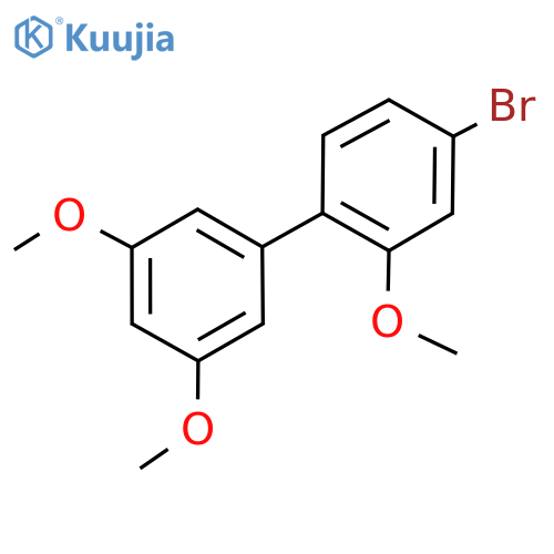 4-Bromo-2,3',5'-trimethoxy-1,1'-biphenyl structure