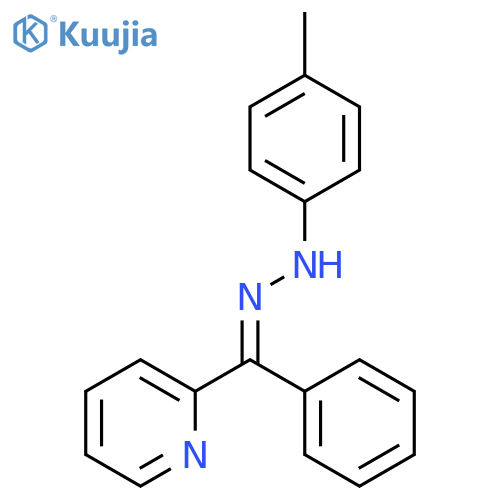 Methanone, phenyl-2-pyridinyl-, (4-methylphenyl)hydrazone, (E)- structure