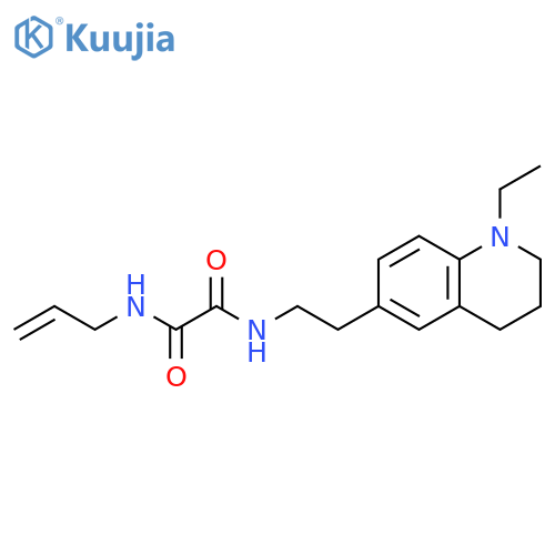 N'-2-(1-ethyl-1,2,3,4-tetrahydroquinolin-6-yl)ethyl-N-(prop-2-en-1-yl)ethanediamide structure