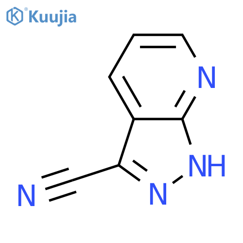 1H-Pyrazolo[3,4-b]pyridine-3-carbonitrile structure