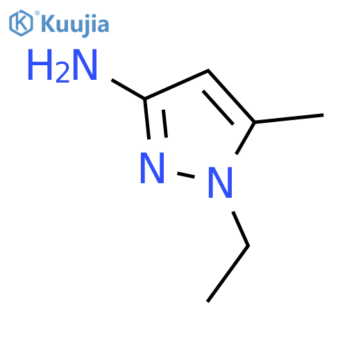1-Ethyl-5-methyl-1H-pyrazol-3-amine structure