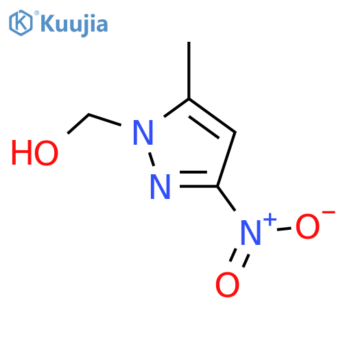 (5-Methyl-3-nitro-1H-pyrazol-1-yl)methanol structure