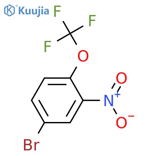 3-NITRO-4-(TRIFLUOROMETHOXY)BROMOBENZENE structure