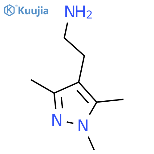 2-(trimethyl-1H-pyrazol-4-yl)ethan-1-amine structure