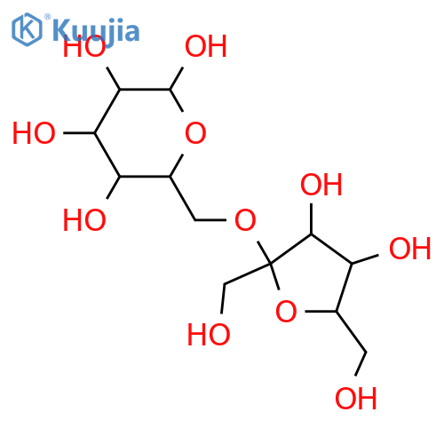 β-D-Fructofuranosyl-(2→6)-D-glucose; α-Pyranose-form structure