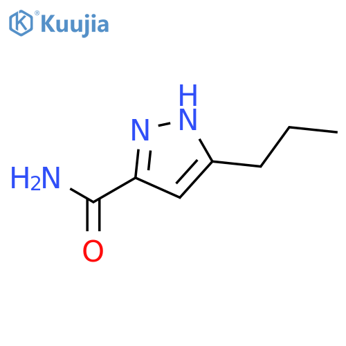 5-propyl-1H-Pyrazole-3-carboxamide structure