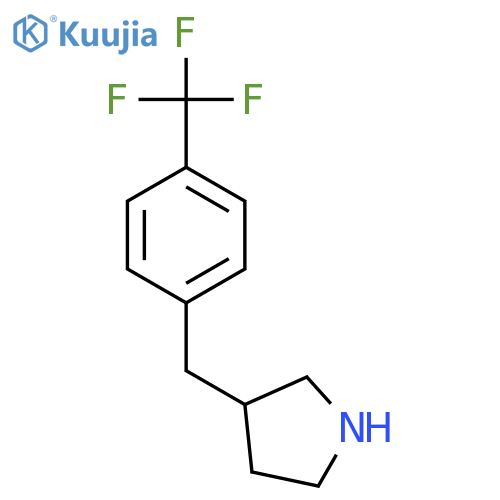 3-4-(Trifluoromethyl)benzylpyrrolidine oxalate structure