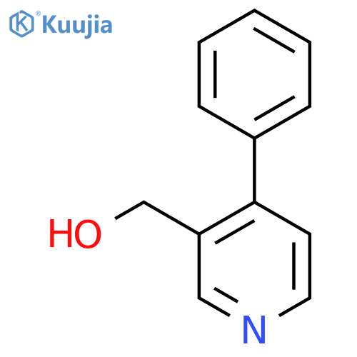 4-Phenylpyridine-3-methanol structure