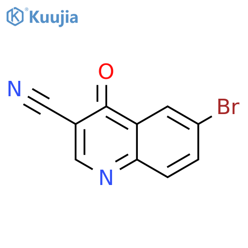 6-Bromo-4-hydroxyquinoline-3-carbonitrile structure