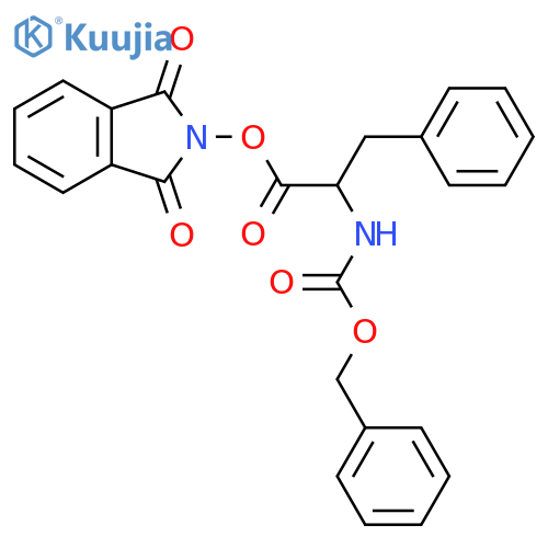 1,3-dioxo-2,3-dihydro-1H-isoindol-2-yl 2-{[(benzyloxy)carbonyl]amino}-3-phenylpropanoate structure