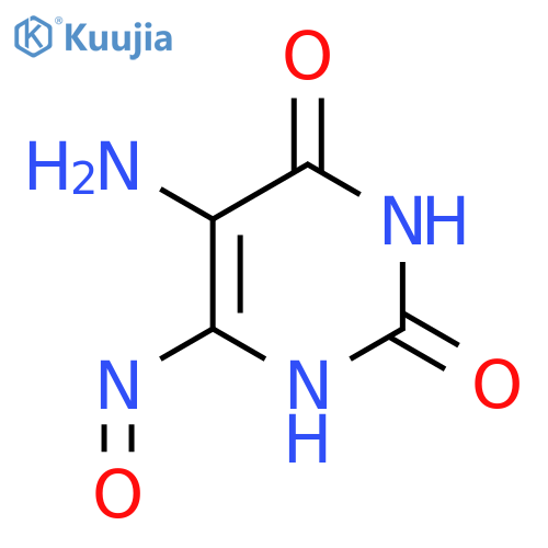 5-Amino-6-nitrosopyrimidine-2,4(1h,3h)-dione structure