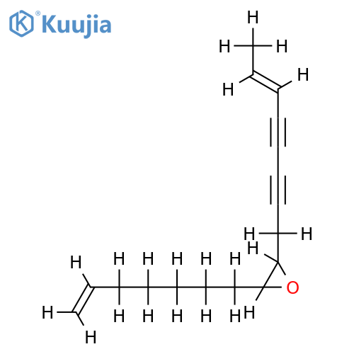 8,9-Epoxide-1,8,15-Heptodecatriene-11,13-diyne structure