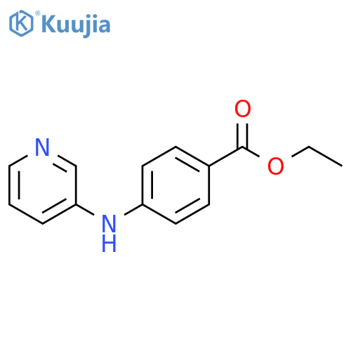 Ethyl 4-(3-pyridinylamino)benzoate structure