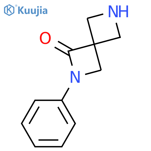 2-Phenyl-2,6-diazaspiro[3.3]heptan-1-one structure
