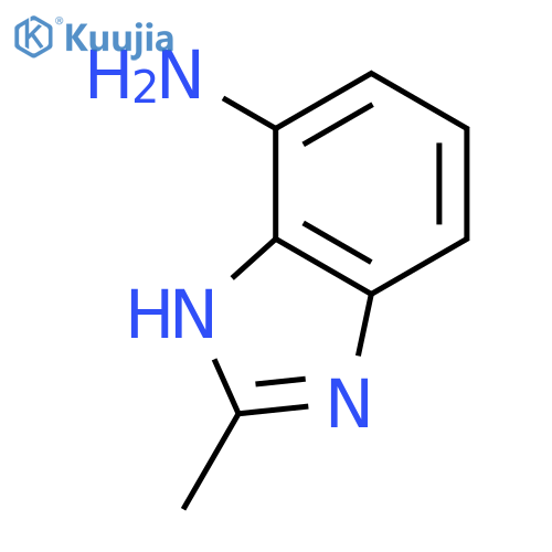 2-methyl-1H-1,3-benzodiazol-4-amine structure