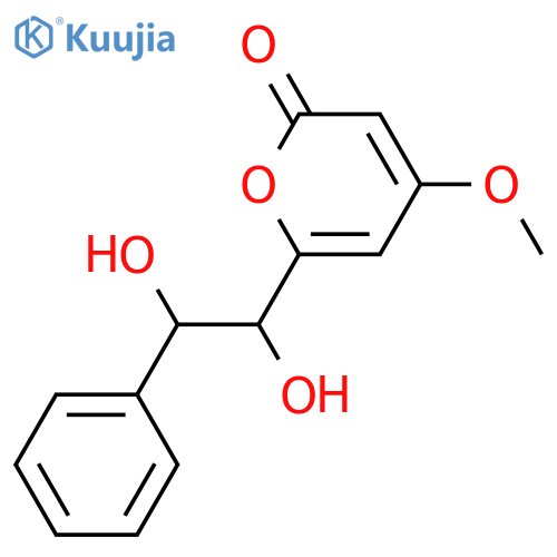 5,6-Dehydrokawain; (E)-form, 7,8-Dihydro, 7R*,8R*-dihydroxy structure