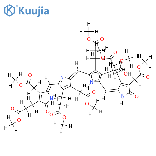 Octa-Me ester-Urobiliverdin I structure