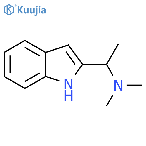 2-1-(Dimethylamino)ethylindole structure