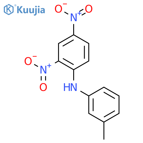 N-(3-methylphenyl)-2,4-dinitroaniline structure