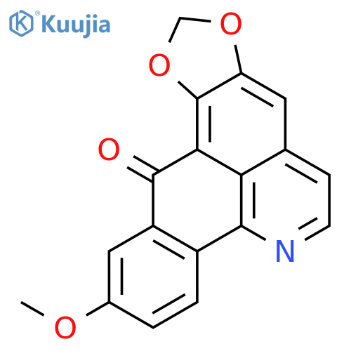 Benzo[h][1,3]dioxolo[4,5]benzo[1,2,3-de]quinolin-12-one,2-methoxy- structure