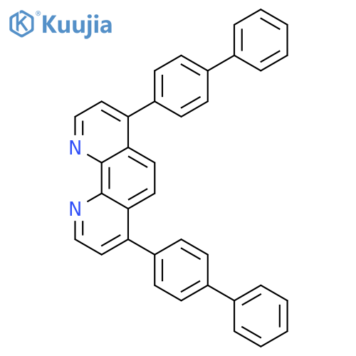 4,7-Di([1,1'-biphenyl]-4-yl)-1,10-phenanthroline structure