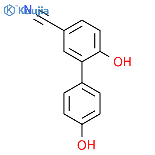 [1,1-Biphenyl]-3-carbonitrile,4,6-dihydroxy-(9CI) structure