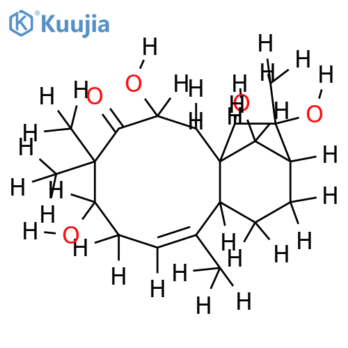 (ent-3alpha,6alpha,14alpha,16beta)-3,6,14,16-Tetrahydroxy-5,10-seco-1(10)-kauren-5-one structure