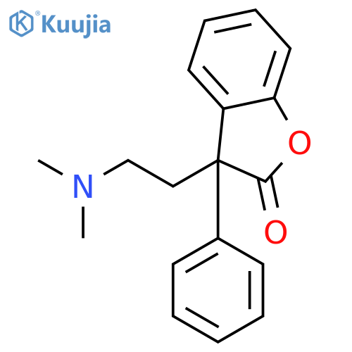 2(3H)-Benzofuranone, 3-[2-(dimethylamino)ethyl]-3-phenyl- structure
