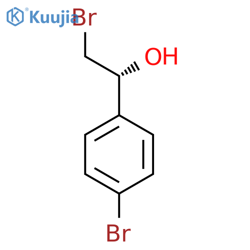 (R)-2-Bromo-1-(4-bromophenyl)ethanol structure